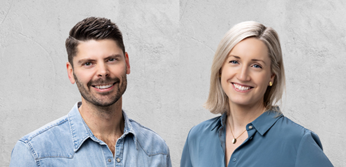 Anders Egeland och Anna Wester