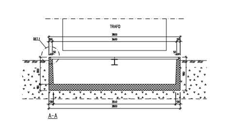 Schematisk ritning fundament